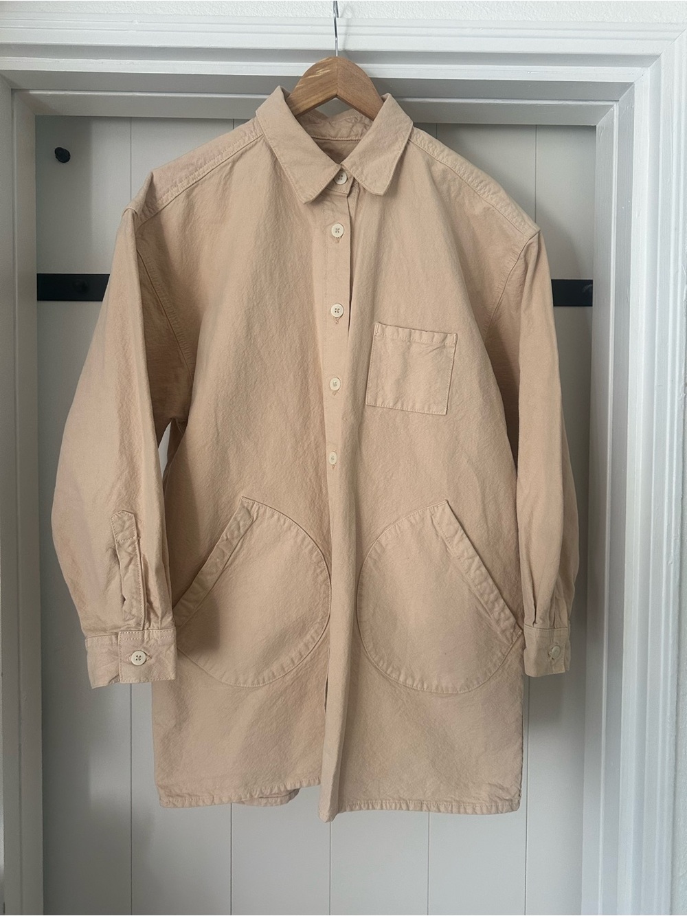 Jesse Kamm Okuda Jacket in Buff | Size M/L